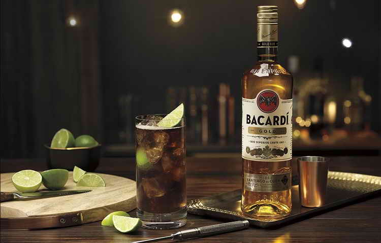 как подавать бакарди