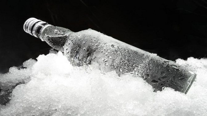 Температура замерзания спиртовых растворов