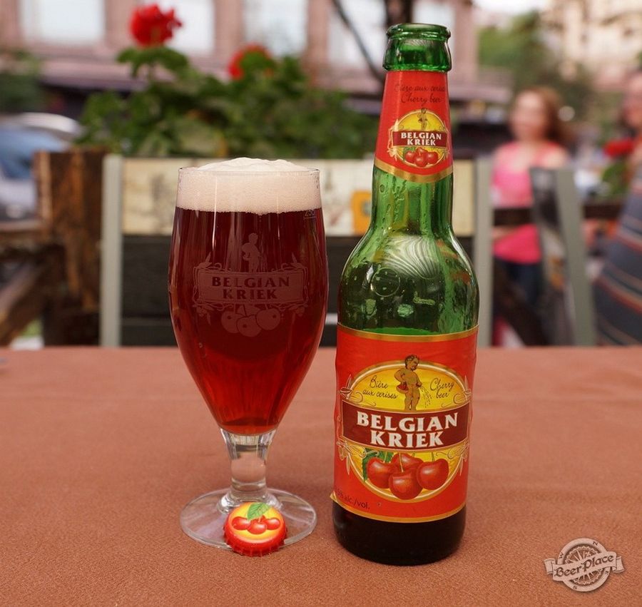 Бельгийское пиво с вишней Kriek