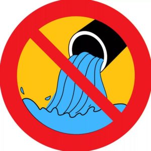 Запрет на слив в водоём