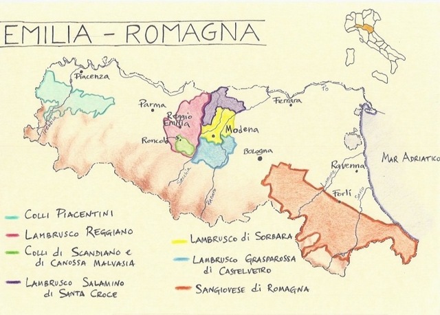 Вино Ламбруско (lambrusco) – итальянский аналог шампанского